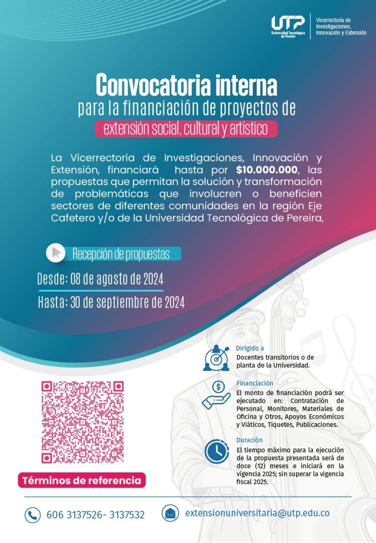 CONVOCATORIA INTERNA PARA LA FINANCIACIÓN DE PROYECTOS DE EXTENSIÓN ...